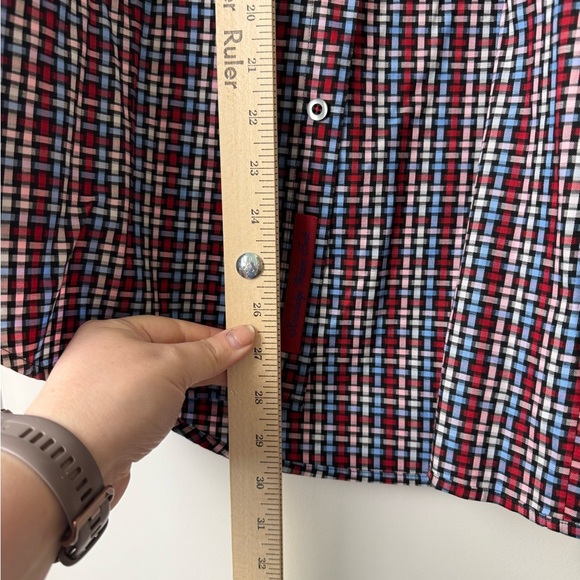 Robert Graham Shirt Men’s Medium Casual Button Down Plaid Paisley Print - Picture 8 of 13